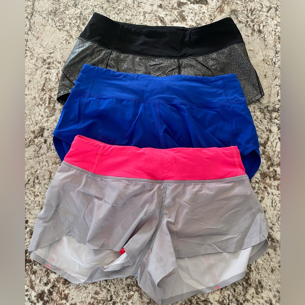 Lululemon Speed Up Low-Rise Lined 2.5” Shorts